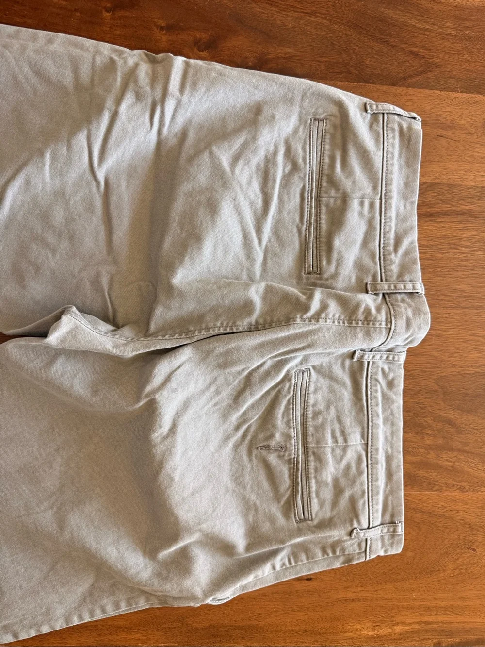 J. Crew Light Gray Stretch Chinos